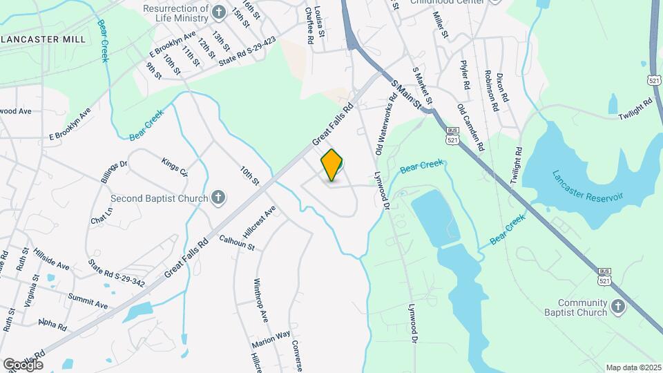 1361 Lymon Reece Rd Map and Location Details