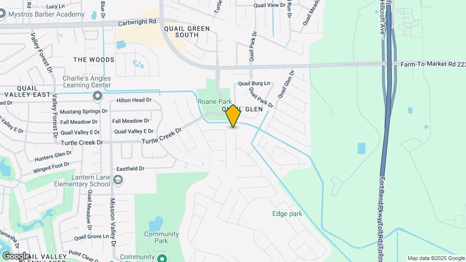 17206 Artwood Ln Map and Location Details