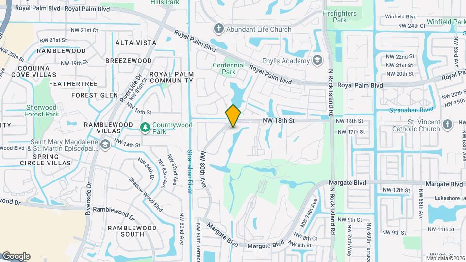 1700 NW 80th Ave Map and Location Details