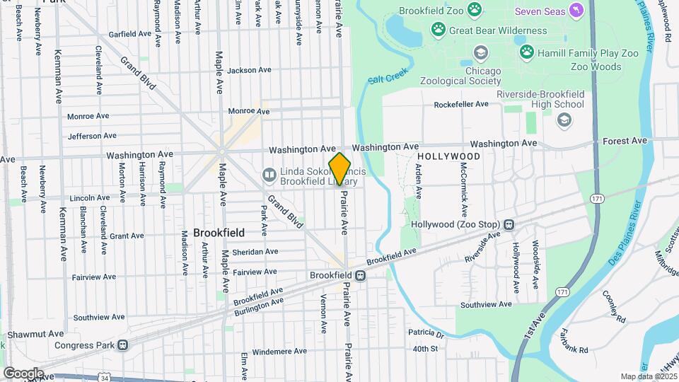 8903 Lincoln Ave Map and Location Details