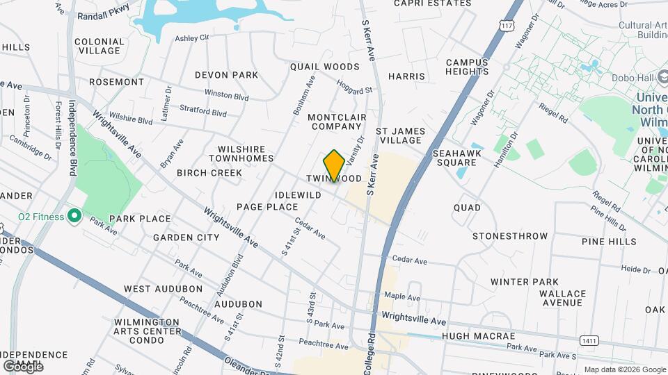 818 Varsity Dr Map and Location Details