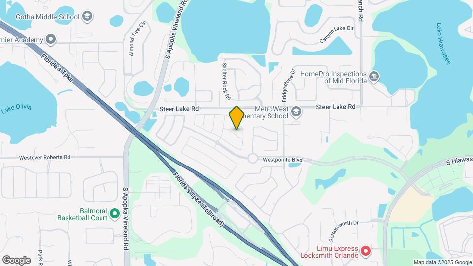 7727 Glynde Hill Dr Map and Location Details