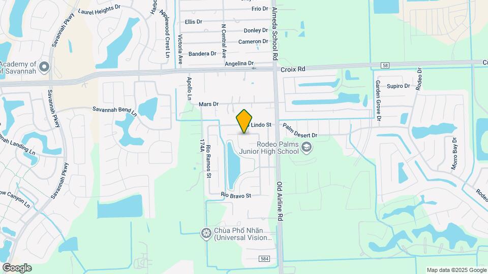 12616 Rio Brazos St Map and Location Details
