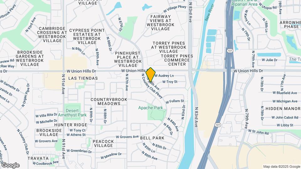 18524 N 85th Ave Map and Location Details