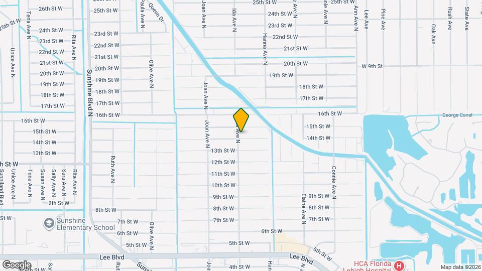 2820 14th St W Map and Location Details