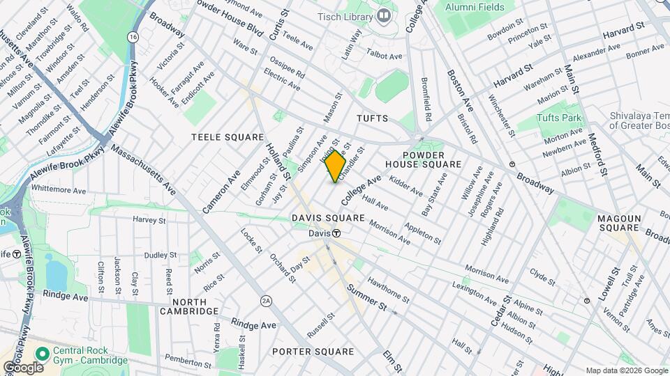 25 Chandler St Map and Location Details