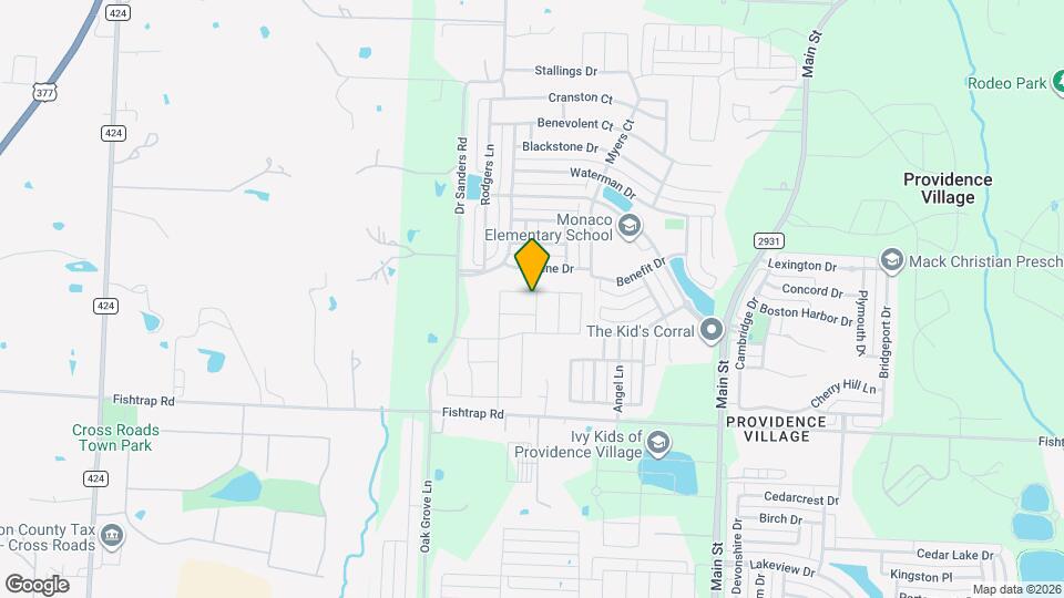 9024 HUXLEY Dr Map and Location Details