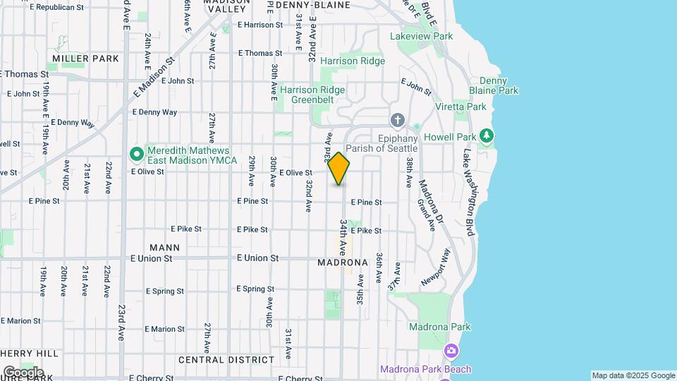 1615 34th Ave Map and Location Details