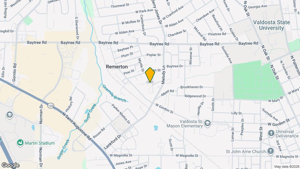 1516 Woodard St Map and Location Details