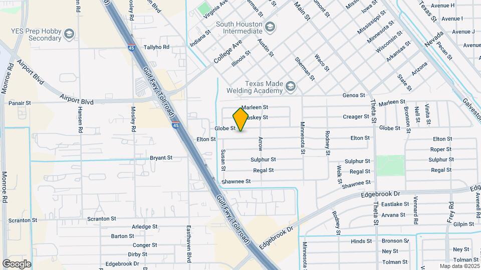 1403 Elton St Map and Location Details