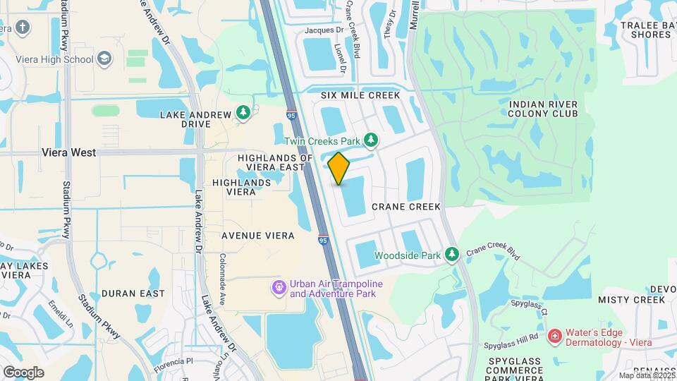 1092 Egret Lake Way Map and Location Details