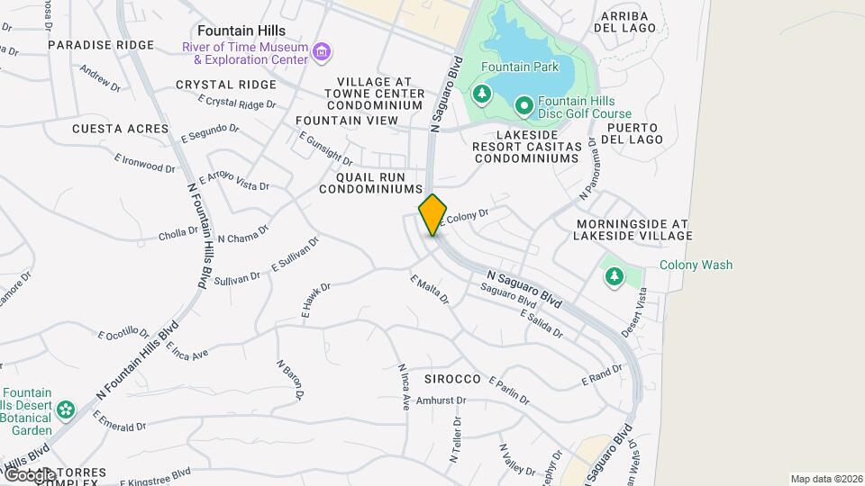 12034 N Saguaro Blvd Map and Location Details