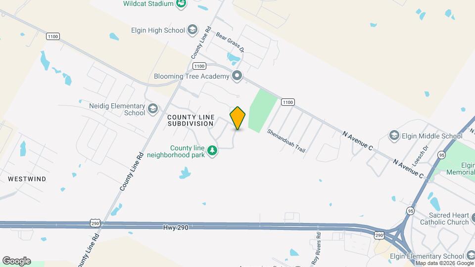 714 Lavaca Loop Map and Location Details