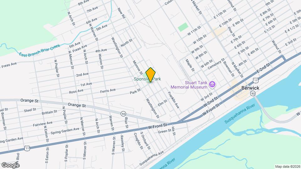 540 Monroe St Mapa y Detalles de la Ubicación
