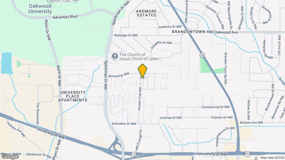 1506 Ascent Trail NW Map and Location Details