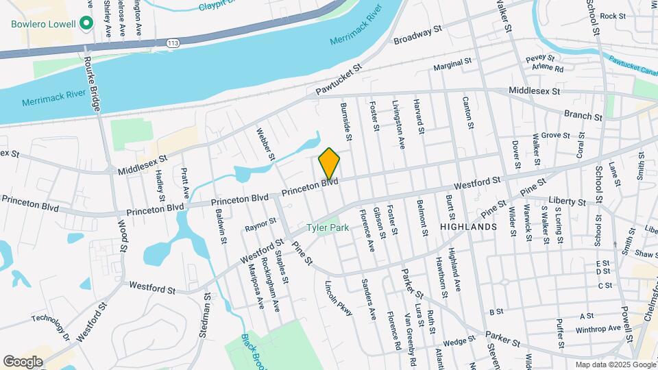 294 Princeton Blvd, Unit 3 Map and Location Details