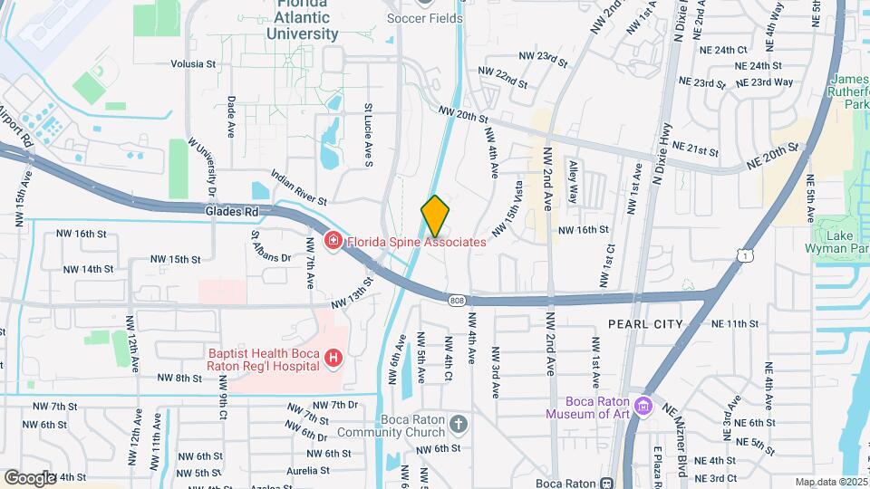 450 NW 15th St Map and Location Details