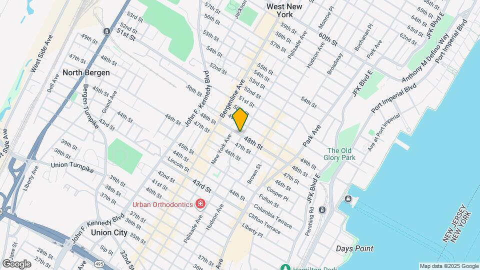 4801 Palisade Ave Mapa y Detalles de la Ubicación