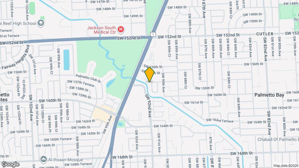 15804 SW 91st Ct Map and Location Details