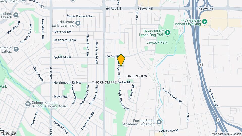 6008 Trollinger St NE Map and Location Details