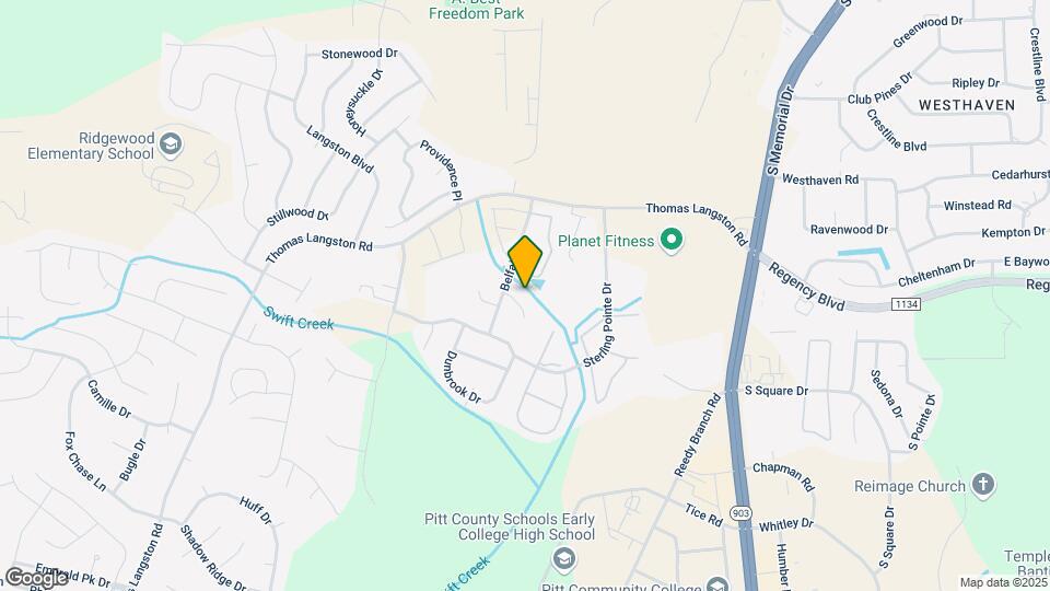 1212 Fellowes Ct Map and Location Details