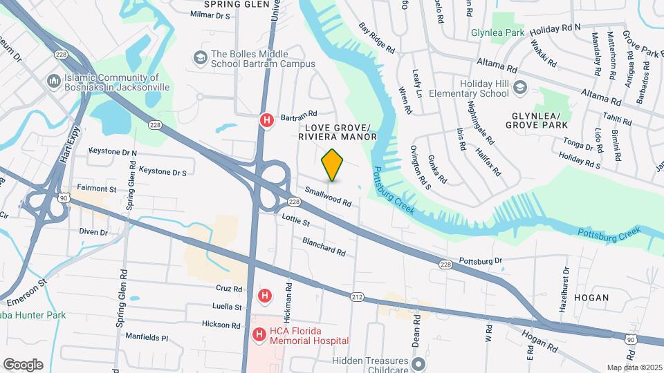 1311 Pullen Rd Map and Location Details
