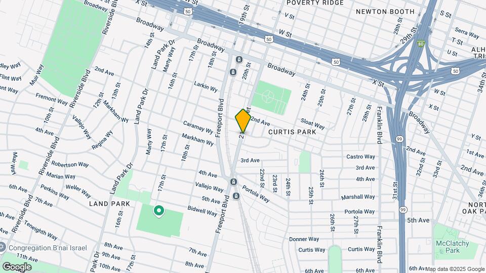 2741 21st Street Map and Location Details