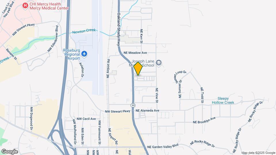 Roseburg Mobile Home & RV Park Mapa y Detalles de la Ubicación