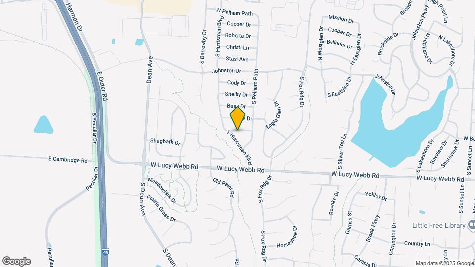 1609 Tyler Dr Map and Location Details