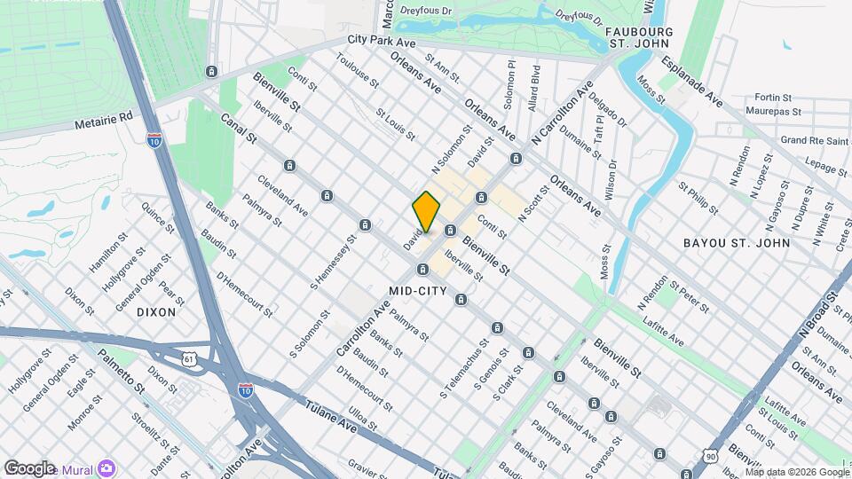 4118 Iberville St Map and Location Details