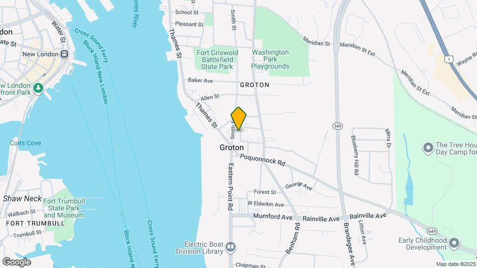 14 Denison Ave Map and Location Details