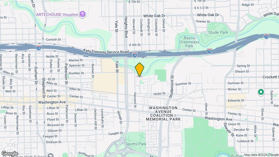 1441 Wagner St Map and Location Details