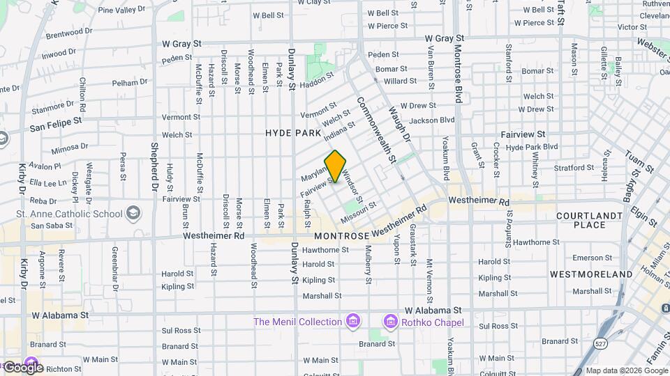 1722 Haver St Map and Location Details