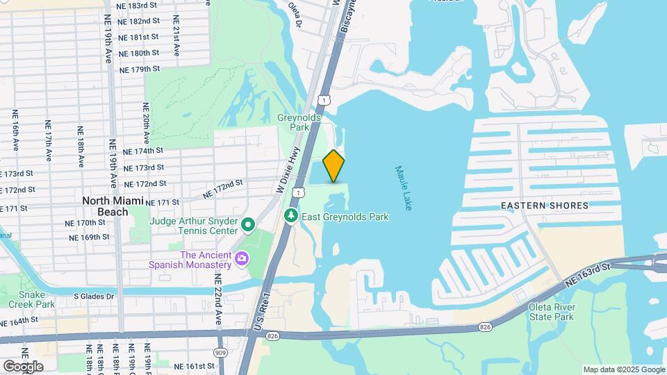 17111 Biscayne Blvd, Unit 1004 Map and Location Details