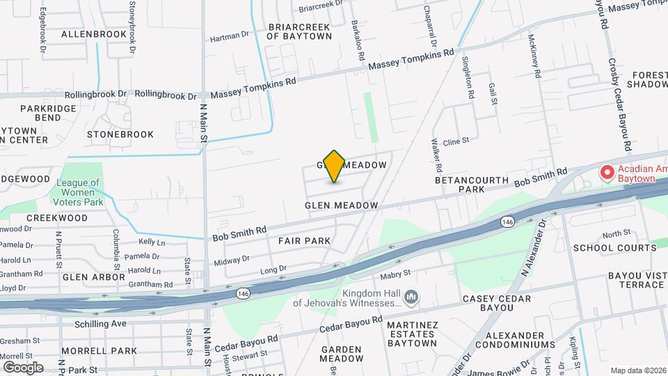 700 Meadowglen Dr Map and Location Details