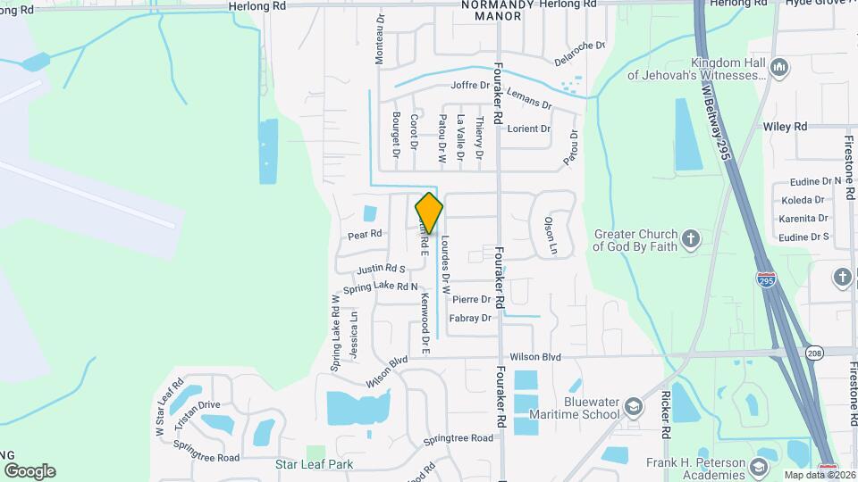 2433 Justin Rd E Map and Location Details