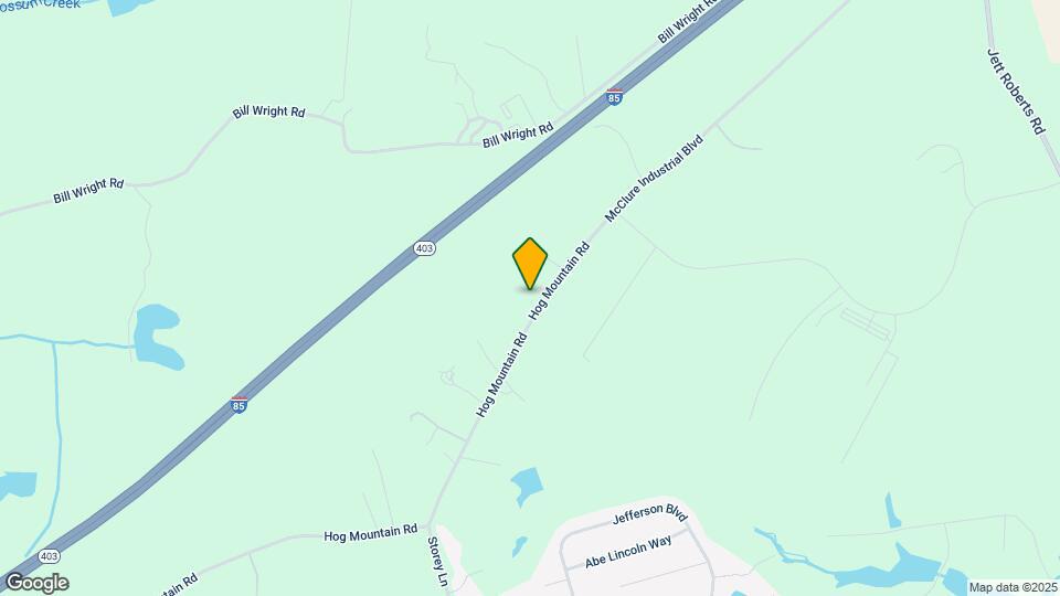 2603 Hog Mountain Rd Map and Location Details