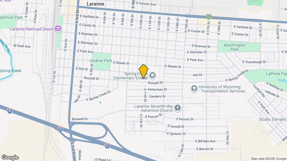 1020 S 11th St Map and Location Details
