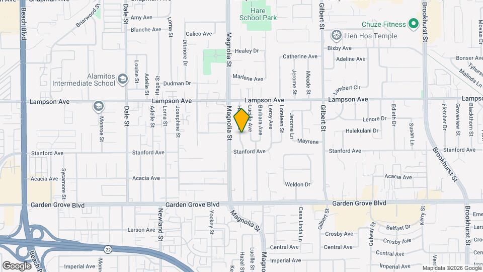 12671 Hazel Ave Mapa y Detalles de la Ubicación