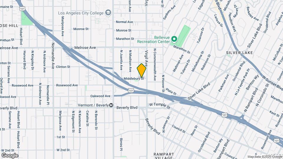 466 N Westmoreland Ave Mapa y Detalles de la Ubicación