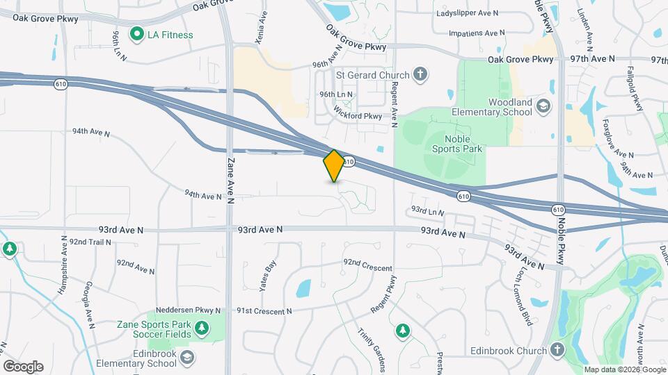 5382 94th Ln N Map and Location Details