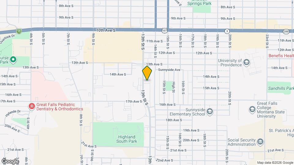 1305 14th Ave S Map and Location Details