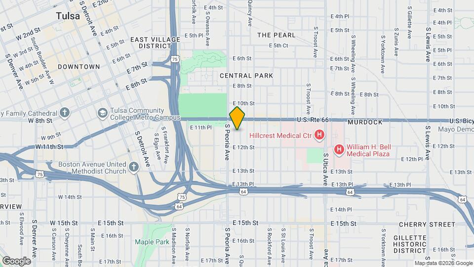 1126 S Quaker Ave Map and Location Details