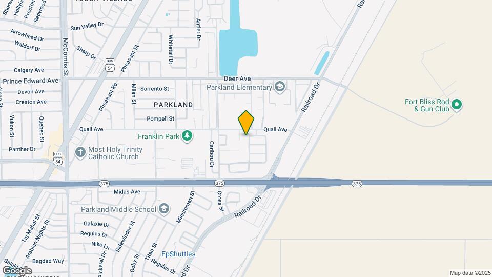 10053 Paloma Dr Map and Location Details