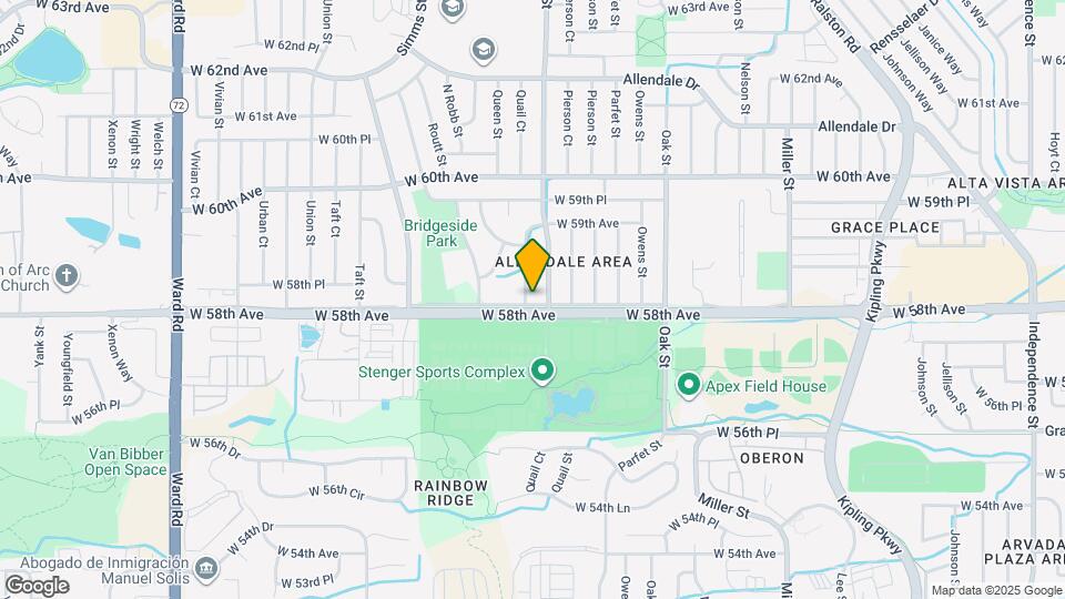 5802 Queen St Map and Location Details