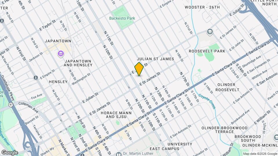 241 N 12th St Map and Location Details