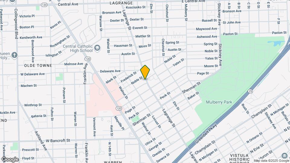2207 Lagrange St Map and Location Details