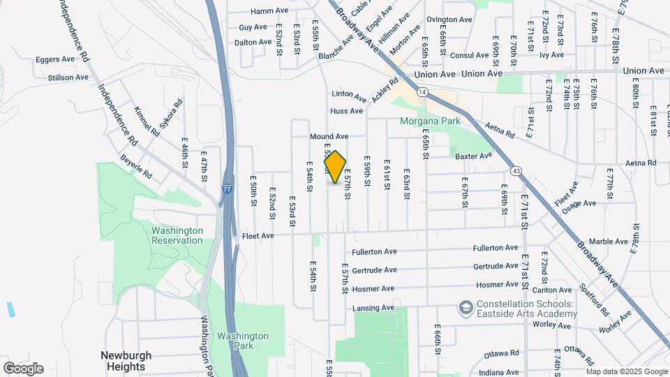 3679 E 55th St Map and Location Details