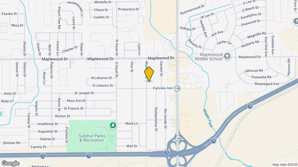 119 Madison St Map and Location Details