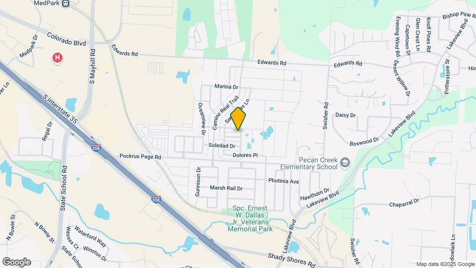 5513 Galante Ln Map and Location Details